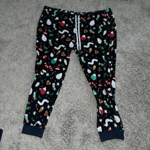 Joyspun 3X fluffy Christmas pajama pants